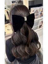 マリアバイアフロート(Maria by AFLOAT)&nbsp;綺麗めハーフアップ♪