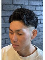 クラージュ(Courage)&nbsp;大学生ベースボールフェードパーマカット