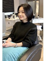 ミュー(MU) 顎下3cm 艶ジャックボブ