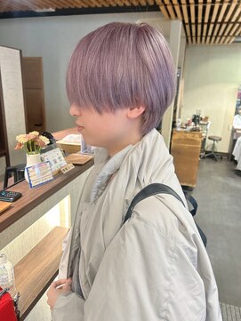 ゼロヘアー(zero hair) ピンクラベンダーカラー