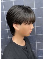 エクシア 堺店(EXCIA) ★曲がる縮毛シースルーマッシュ