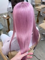 プネル 渋谷(PUNEL)&nbsp;渋谷　ピンクラベンダー　ラベンダーピンク/ロング/ケアブリーチ