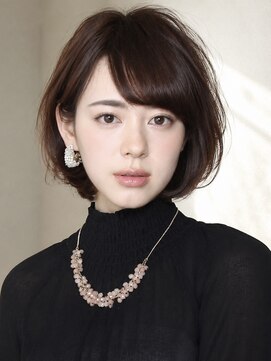 ロビー 表参道(ROBBY) ショートボブ/前髪あり/小顔ショート/30代/40代/50代