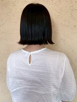プリモ ココ 鍋島店(Primo coco.)&nbsp;外ハネボブ 髪質改善 艶髪 顔周りレイヤー ショートボブ