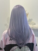 アンドソー 池袋(&so.) ハイトーンカラー/ホワイトブロンド/レイヤー カット/池袋