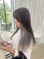ケーオーエスピンク(K O S pink) インナーカラー × シルバー