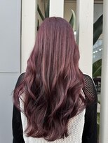 アン(Hair make un)&nbsp;カシスレッドカラー