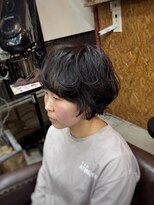 コモレビ(komorebi)&nbsp;【山本智文】ショートボブルーズパーマ