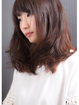 ヘアメイク エイト キリシマ(hair make No.8 kirishima) 〔No.8 中村〕甘めのルーズな柔質感パーマ