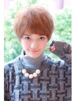アミューズ ボックス(Amuse box) 外国人風クラシカルショート　くせ毛風パーマ
