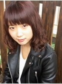 【bolero】ゆるかわパーマスタイル×ピンクグレージュ