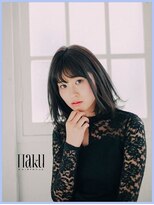 ヘア メイク ハク 横浜(hair make Haku)&nbsp;暗髪グレージュボブ
