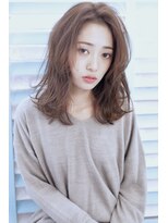 オウル(Owll)&nbsp;【DISHEL】大人デジタルパーマふわミディイルミナカラー