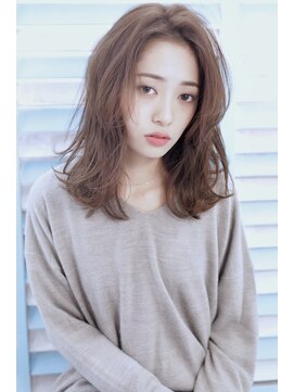 オウル(Owll) 【DISHEL】大人デジタルパーマふわミディイルミナカラー