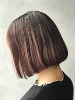 ヘアサロンエム 大宮東口(HAIR SALON M) 外ハネボブ/アッシュブラウン/ネオウルフ/デザインカラー