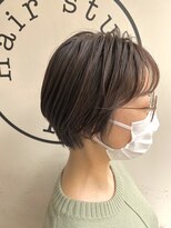 ヘアースタジオ エフ(Hair studio f) すっきりショートボブby平松