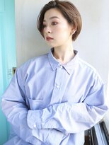 バース(BIRTH)&nbsp;天神【BIRTH】サイドパート×耳掛け束感ショート