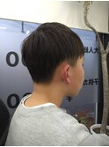 ナチュラルツーブロック☆爽やかスッキリショート☆キッズカット