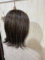 ワンクリエーション(ONEcreation)&nbsp;ハイライト白髪ぼかし【インナーカラー/白髪染め/髪質改善】
