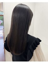 バサ 鷺ノ宮店(BASSA)&nbsp;ダークブラウン×ツヤ髪スタイル