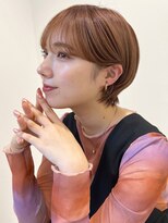 ラボヌールヘアー 宇都宮店(La Bonheur hair) 大人可愛い20代30代40代シルキーベージュ似合わせ丸みショート