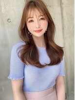 ロンド アンブル 四条烏丸(Lond ambre)&nbsp;オトナ上品なくびれヘア×シースルーバングで叶える愛されヘア