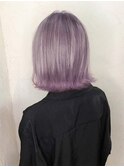 【Reir下北沢】*外ハネボブ+ホワイトパープル*