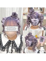 新宿コットン(cotton hair) クラゲヘア　レース編み　クラウンヘア