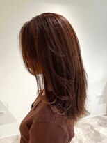 ソイクフ(SOY KUFU)&nbsp;大人可愛い20代30代40代イメチェン似合わせカットレッドブラウン