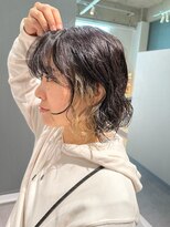 アム(amu)&nbsp;ブリーチパーマ×Bob×ニュアンスパーマ×インナーカラー