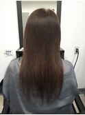 自然な仕上り☆コスメストレート
