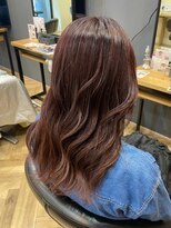 アルター(aL ter) 【ロング×ピンクブラウン】デザインカラー/鎌取/林愛華