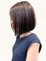 ネイロ バイ ジルブラン 葛西(NeiRo by JIL BLAN)&nbsp;ハイライト白髪ぼかしダブルカラーインナーカラーショートボブ