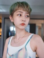 シオン(shion)&nbsp;似合わせカットマロンベージュホワイトブロンド_59282