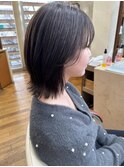 ナチュラルミディアムレイヤー/似合わせデザインカット