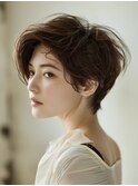 ☆オリーブグレーココアベージュ小顔クラゲヘアー/黒髪/髪質改善