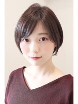 アイ(I.)&nbsp;【 Ｉ. 】30代からのナチュラル前下がりショートボブ　川口