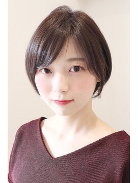 アイ(I.) 【 Ｉ. 】30代からのナチュラル前下がりショートボブ　川口