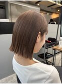 【GEEKS渋谷】切りっぱなしボブ/ヘイリーボブ/夏カラー/ベージュ