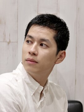 ヨシザワインク プレミアム 横浜 桜木町店(YOSHIZAWA Inc. PREMIUM) ナチュラルバーバーシザー刈り上げオールラウンド好感度スタイル