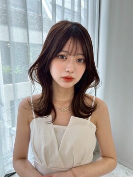 ボタン テンジン(VOTAN tenjin) 【木串楽人】韓国ヘア/レイヤーロング