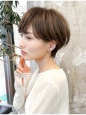 ショートヘア/分け目なし/イメチェン/30代40代50代60代/表参道