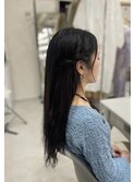 ストレートハーフツイン