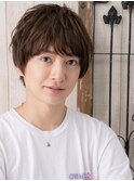 刈り上げないくせ毛風カジュアル重めマッシュg戸田公園