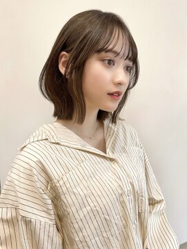 セイドット リー(Say. Ree) Say.大人可愛い外ハネくびれボブレイヤーシースルーバング小顔