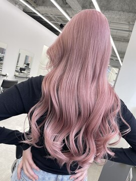 エゴル ナゴヤサカエ(ENGOL NAGOYA SAKAE) 【朝日大夢】ピンクカラー/ブリーチカラー