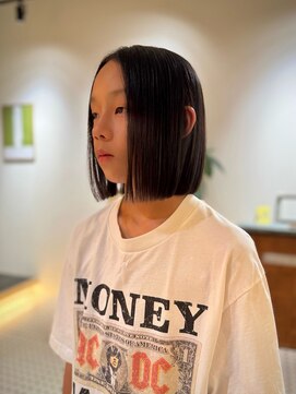 エコール(EcorE) ★切りっぱなしタッセルボブ