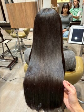 髪質改善/縮毛矯正/トリートメント/酸性ストレート/ロングヘア