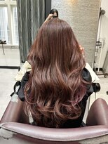 アヤラ オーガニックアンドスパ 東船橋店(AYALA) 【江添茉友】ローズピンク/フェミニンロング