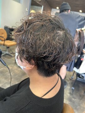 ステレオ ヘアデザイン 安城店(STEREO HAIR DESIGN) …レディースショートパーマ(12月)…